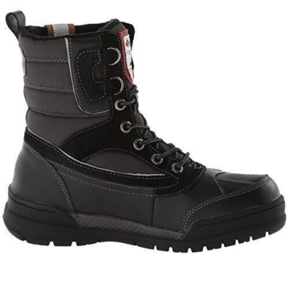 New Pajar Canada Bane Men's Boots, Black / Grey, 8.5